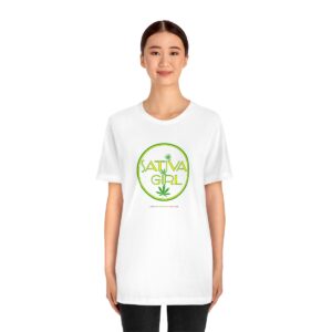 Sativa Girl Tropics Unisex Jersey Short Sleeve Tee