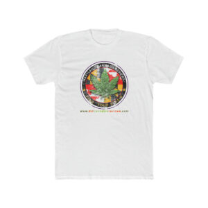 Official Maryland Cannabis Reviews – Logo – Distressed –  Men’s Cotton Crew Tee